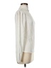 Intermix Ivory Long Sleeve Silk Top Size 6 - photo 4