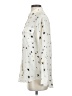 Equipment Stars Ivory Long Sleeve Blouse Size XS - photo 5