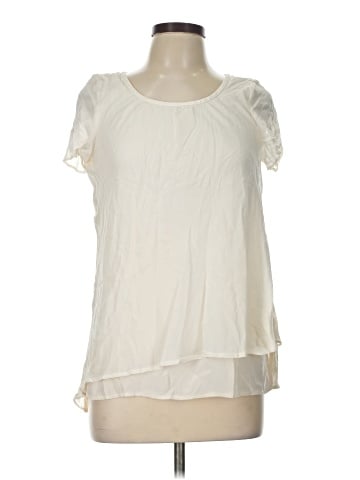 Unbranded Short Sleeve Silk Top (view 1)