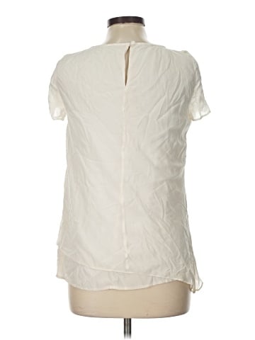Unbranded Short Sleeve Silk Top (view 2)