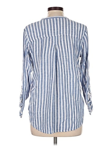 Lucky Brand 3/4 Sleeve Button-Down Shirt (view 2)