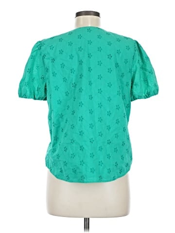 J.Crew Factory Store Short Sleeve Blouse (view 2)
