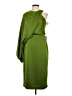 Halston 100% Polyester Green Cocktail Dress Size 4 - photo 1