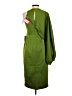 Halston 100% Polyester Green Cocktail Dress Size 4 - photo 2