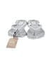 Ilse Jacobsen Silver Flip Flops Size 10 - photo 2