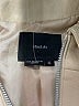 Identify 100% Leather Ivory Leather Jacket Size 10 - photo 6