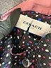 Coach 100% Silk Polka Dots Blue Casual Dress Size 2 - photo 7