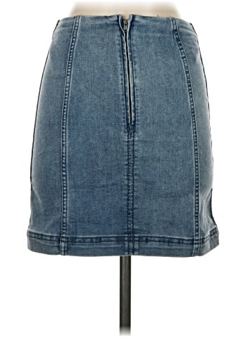 Free People Denim Skirt (view 2)