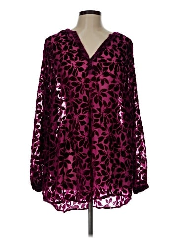 Torrid Long Sleeve Blouse (view 1)