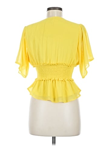 Shinestar Short Sleeve Blouse (view 2)