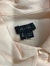 Theory Color Block Ivory Long Sleeve Blouse Size 00 - 0 - photo 7