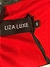 Liza Luxe 100% Polyester Red Cocktail Dress Size M - photo 7