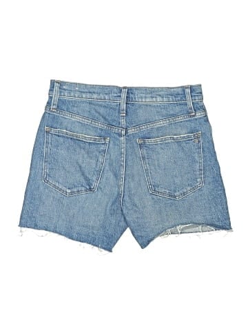 Madewell High-Rise Denim Shorts in Malden Wash (view 2)