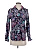 Chico's Paisley Blue Long Sleeve Blouse Size Sm (0) - photo 1