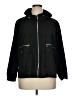 Zara Basic Solid Black Windbreaker Size XL - photo 1
