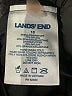 Lands' End Solid Black Skort Size 10 - photo 3