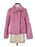 Leith 100% Polyester Pink Faux Fur Jacket Size XXS - photo 1