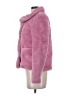 Leith 100% Polyester Pink Faux Fur Jacket Size XXS - photo 5