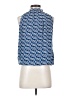 Max Studio 100% Polyester Blue Sleeveless Blouse Size XS - photo 2