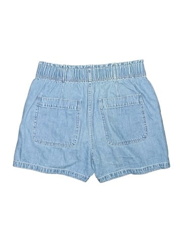 Madewell Denim Pull-On Paperbag Utility Shorts in Arcwood Wash (view 2)