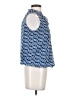 Max Studio 100% Polyester Blue Sleeveless Blouse Size XS - photo 4