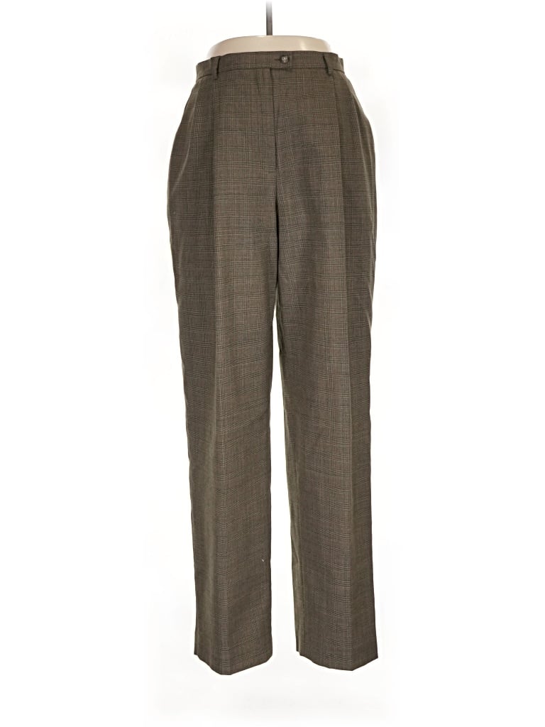 Pre-owned Evan Picone Dress Pants In Brown