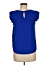 Monteau Blue Sleeveless Blouse Size M - photo 2