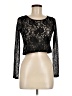Unbranded Black Long Sleeve Top Size M (estimated) - photo 1