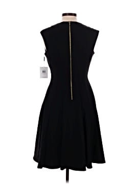 jacquard dress gold Goddiva Jacquard Sleeveless A-line Midi Dress
