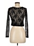 Unbranded Black Long Sleeve Top Size M (estimated) - photo 2