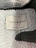 Lucky Brand 100% Cotton Checkered-gingham Gray Jacket Size S - photo 6