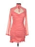 PrettyLittleThing 100% Polyester Pink Cocktail Dress Size 6 - photo 1