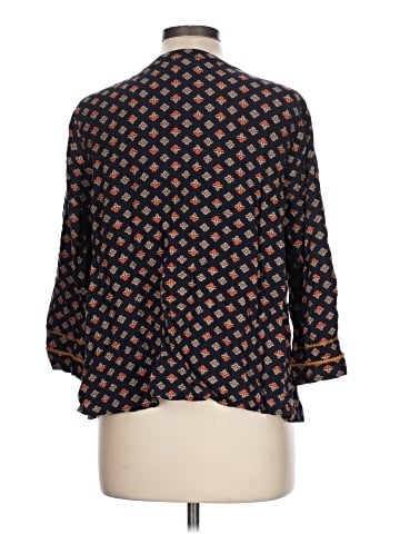 J.Jill 3/4 Sleeve Henley (view 2)