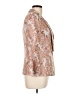 Zara Basic 100% Polyester Paisley Pink Blazer Size L - photo 4
