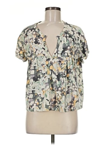 Pilcro Short Sleeve Blouse (view 1)
