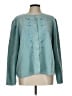 Blair Boutique 100% Polyester Teal Cardigan Size L - photo 1