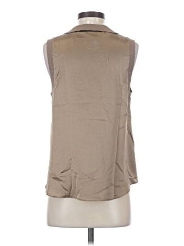 Cinq à Sept Sleeveless Silk Top (view 2)