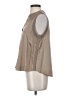 Cinq à Sept 100% Silk Tan Sleeveless Silk Top Size S - photo 5