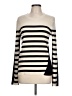 Rag & Bone Stripes Ivory Wool Pullover Sweater Size L - photo 1