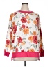 Honeyme Floral Orange Pullover Sweater Size XL - photo 1