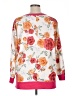 Honeyme Floral Orange Pullover Sweater Size XL - photo 2