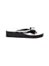 Brighton Black Flip Flops Size 8 - photo 1