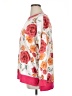 Honeyme Floral Orange Pullover Sweater Size XL - photo 5