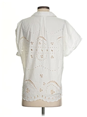 Maeve by Anthropologie Short Sleeve Blouse (view 2)