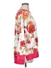 Honeyme Floral Orange Pullover Sweater Size XL - photo 4