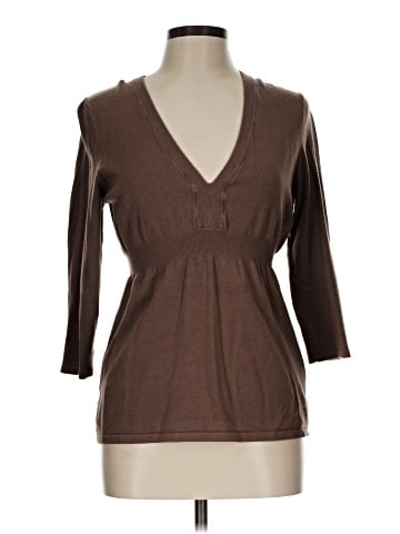 Ann Taylor Factory 3/4 Sleeve Top (view 1)
