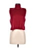 Basic Editions 100% Acrylic Red Sleeveless T-Shirt One size - photo 1