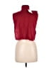 Basic Editions 100% Acrylic Red Sleeveless T-Shirt One size - photo 2