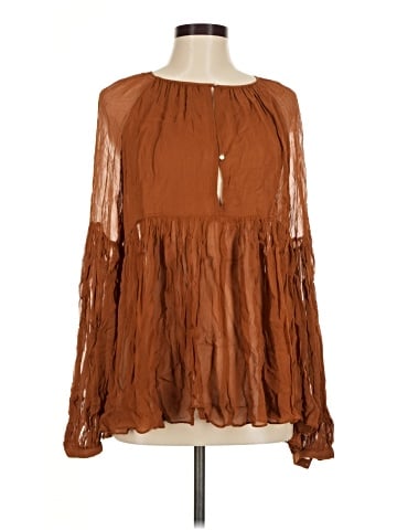 Trafaluc by Zara Long Sleeve Blouse (view 1)