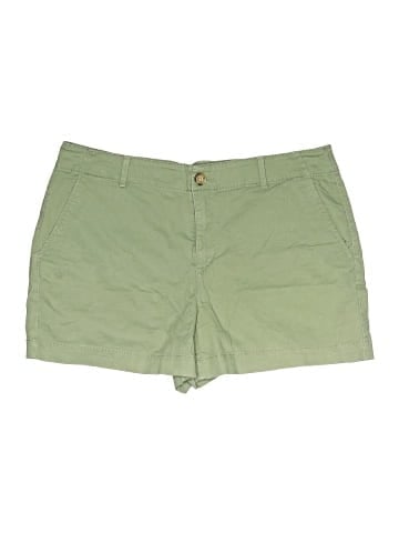 Ann Taylor LOFT Khaki Shorts (view 1)